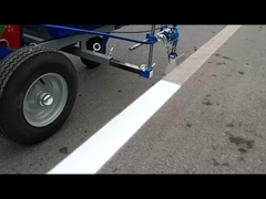 Как делает гидравлическая система работа в линии машине дороги маркировки?