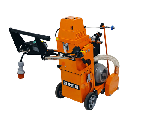 Cutting Depth Asphalt Concrete Cutting Machine 19L Dust Volume